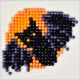 Diamond Dotz Diamond Embroidery Facet Art Kit 4.75 inch X4.75 inch Night Glider
