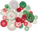 Buttons Galore Button Mason Jars Christmas