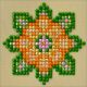 Diamond Dotz Diamond Embroidery Facet Art Kit 4.75 inch X4.75 inch Flower Mandala 1