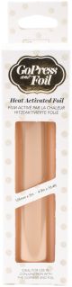 Couture Creations Foil 5 inch X16.4 Rose Gold Vintage Matte Finish