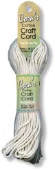 Cotton Craft Cord 2mmX100 Natural Dyeable Fiber