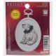 Janlynn Mini Counted Cross Stitch Kit 2.75 inch Oval P