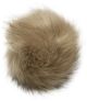 Faux Fur Pom With Loop Lion Mane