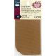 Dritz IronOn Heavy Canvas Patches 5X5 inches Golden Light Brown