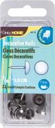 Dritz Home Decorative Nails 7 Per 16 Inch 24 Per Pkg Nickel Smooth Head
