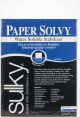 Sulky Paper Solvy Water Soluble Stabilizer 12 Per Pkg 8.5 inch X11 inch 
