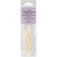 Lacis Double Ended Bone Crochet Hooks 3 Per Pkg D4 3mm 3 inch F6 4mm 3.5 inch J10 6mm 4 inch 