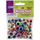 Peel and Stick Wiggle Eyes Assorted 7mm To 15mm 100 Per Pkg Brights