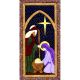 Quilt Magic No Sew Wall Hanging Kit Holy Family