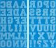 Jolee s Iron On Letters 1.5 inch Turquoise