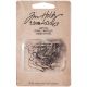 Idea Ology Metal Loop Pins 1 inch 24 Per Pkg Antique Nickel Brass and Copper
