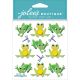 Jolees Cabochon Dimensional Repeat Stickers Cutesy Frogs