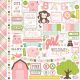 Bundle Of Joy New Addition Cardstock Stickers 12 X 12 inches Baby Girl Element