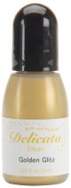 Delicata Pigment Ink Refill .5oz Golden Glitz