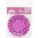Doodlebug Mini Doilies 3 inch 75 Per Pkg Bubblegum