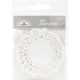 Doodlebug Mini Doilies 3 Inch 75 Per Pkg Lily White