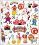 Sticker King Stickers Circus Time 