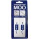 MOO PVC Erasers 2 Per Pkg Medium