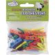 Mini Wood Clothespins Colored 1 inch 45 Per Pkg