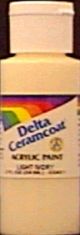 Ceramcoat Acrylic Paint 2oz Straw Opaque