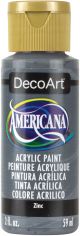 Americana Acrylic Paint 2oz Zinc Opaque