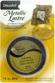 DecoArt Metallic Lustre Wax Finish 1oz Gold Rush