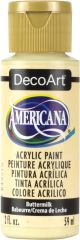 Americana Acrylic Paint 2oz Buttermilk Opaque