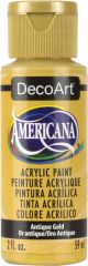 Americana Acrylic Paint 2oz Antique Gold Opaque