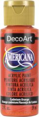 Americana Acrylic Paint 2oz Cadmium Orange Transparent