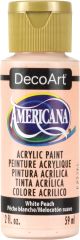 Americana Acrylic Paint 2Oz White Peach