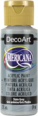 Americana Acrylic Paint 2oz Slate Grey Opaque