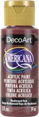 Americana Acrylic Paint 2oz Rookwood Red Opaque