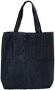 Medium Tote 13.5 inch X13.5 inch X2 inch Indigo Denim