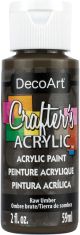 Crafters Acrylic All Purpose Paint 2oz Raw Umber