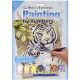 Junior Small Paint By Number Kit 8.75 Inch X11.75 Inch White Tiger Pair