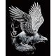 Silver Foil Engraving Art Kit 8 Inch X10 Inch Screaming Griffin