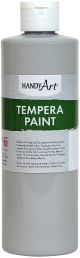 Handy Art Tempera Paint 16oz Gray