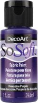 SoSoft Fabric Acrylic Paint 1oz Dioxazine Purple