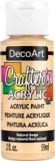 Crafters Acrylic All Purpose Paint 2oz Natural Beige