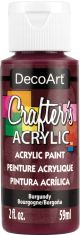 Crafters Acrylic All Purpose Paint 2oz Burgundy