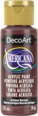 Americana Acrylic Paint 2oz Antique Maroon Opaque