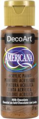 Americana Acrylic Paint 2oz Milk Chocolate Opaque