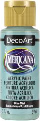 Americana Acrylic Paint 2Oz Blue Mist Opaque