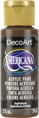 Americana Acrylic Paint 2oz Asphaltum Opaque