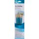 Princeton Synthetic Gold Taklon Real Value Brush Set 5 Per Pkg