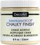 Americana Chalky Finish Paint 8oz Whisper