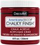 Americana Chalky Finish Paint 8oz Rouge