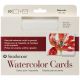 Strathmore Cards and Envelopes 5 inch X6.875 inch 10 Per Pkg Watercolor