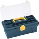 Pro Art Art Storage Box with Organizer Top 12 inch X6 inch X5 inch Blue and Yellow