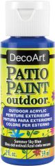 DecoArt Patio Paint 2oz Summer Sky Blue